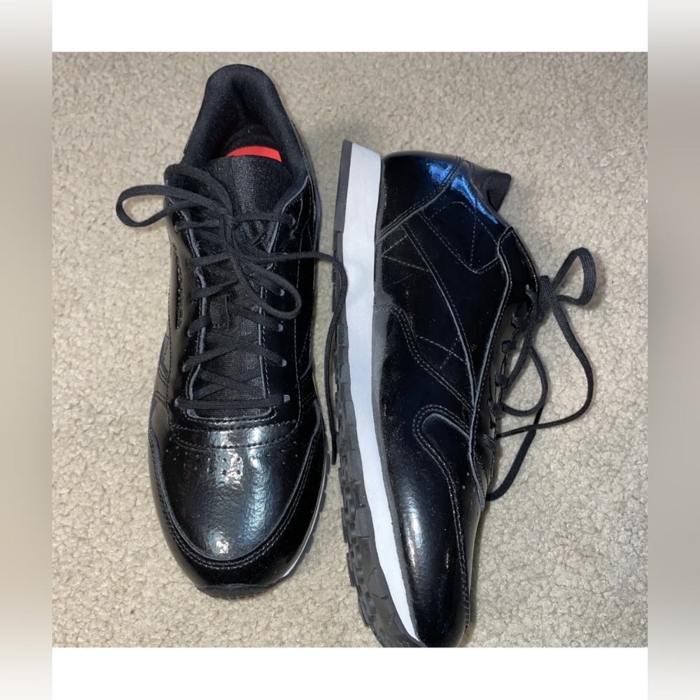 Reebok Patent Leather "It's A Man's World" (Size 10)